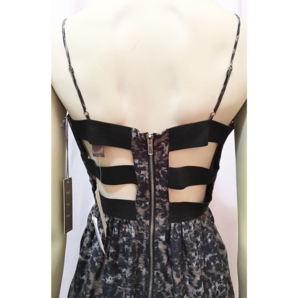 charlie jade Small 'Minka' Open Back Dress NWT - Picture 5 of 8